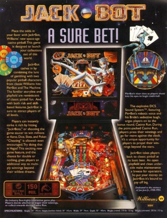 Flippers Williams Jack-Bot 4