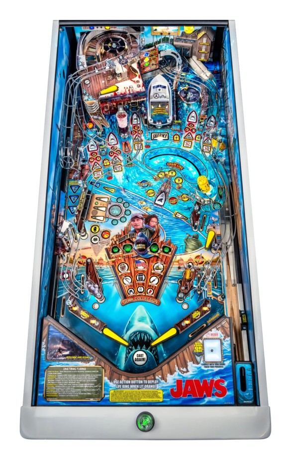 Flippers Stern Pinball Jaws Limited Edition 2