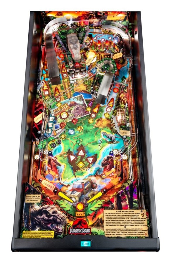 Flippers Stern Pinball Jurassic Parc Pin - Home Edition 28