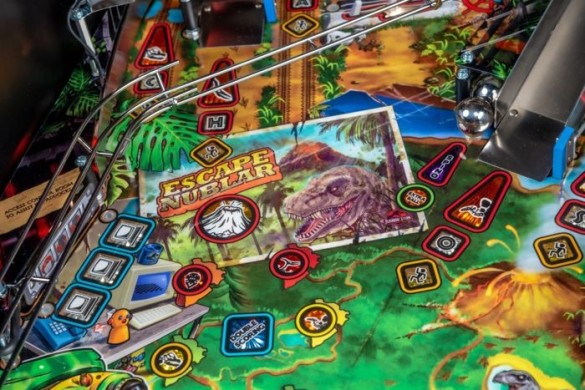 Flippers Stern Pinball Jurassic Parc Pin - Home Edition 22