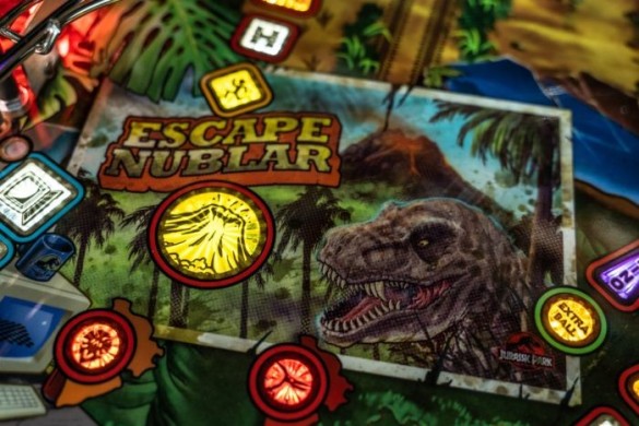 Flippers Stern Pinball Jurassic Parc Pin - Home Edition 7