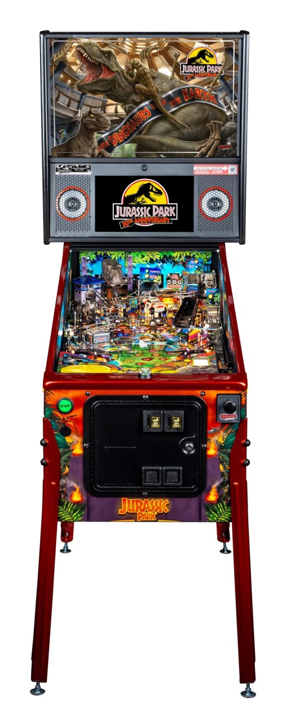 Flippers Stern Pinball Jurassic Park édition 30eme anniversaire 3
