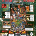 Vignette Flippers Data East Pinball Jurassic Park 3