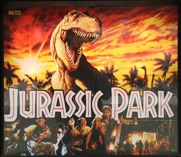 Flippers Data East Pinball Jurassic Park 4