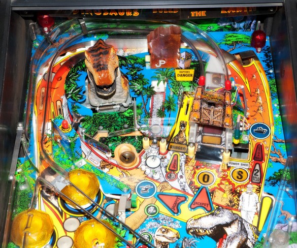 Flippers Data East Pinball Jurassic Park 6