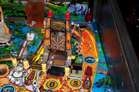 Flippers Data East Pinball Jurassic Park 10