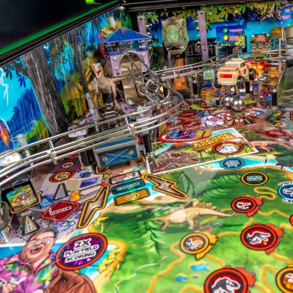 Flippers Stern Pinball Jurassic Park Limited Edition 6