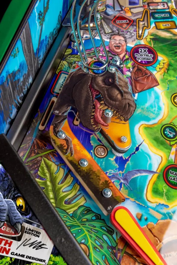 Flippers Stern Pinball Jurassic Park Limited Edition 10