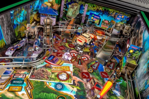 Flippers Stern Pinball Jurassic Park Limited Edition 9