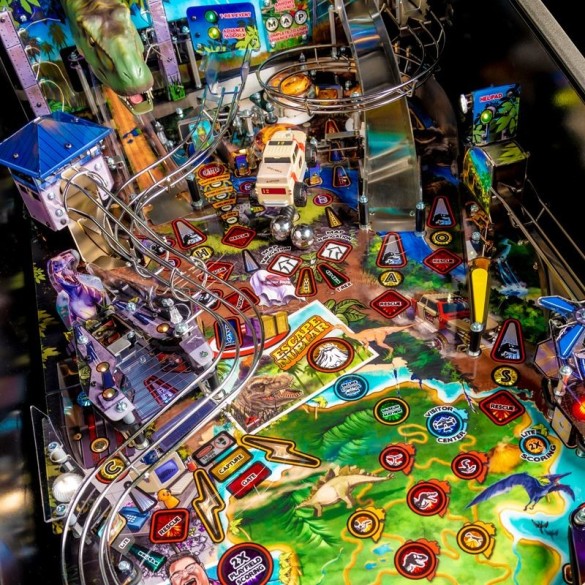 Flippers Stern Pinball Jurassic Park Pro 4