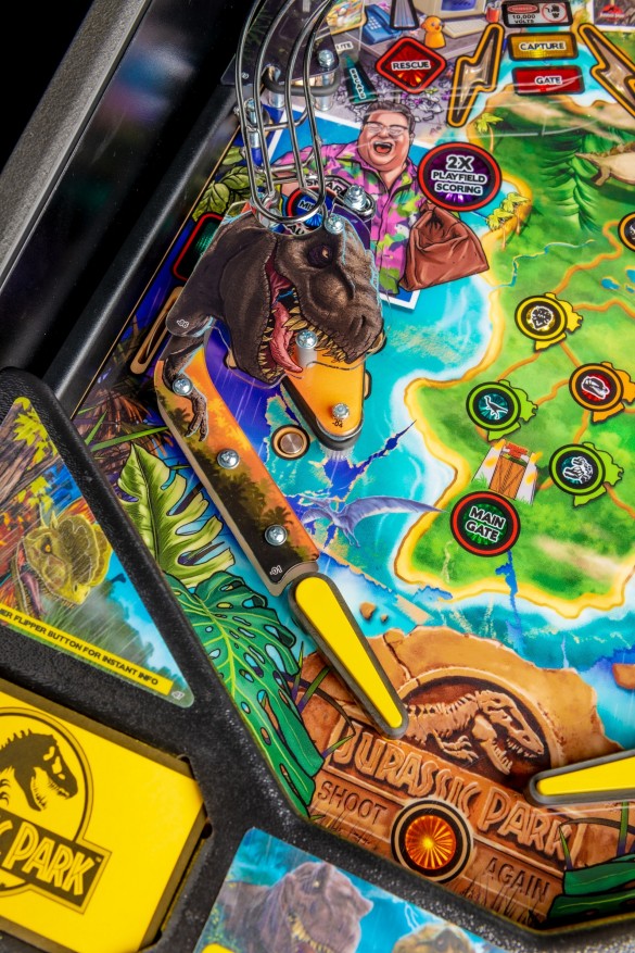 Flippers Stern Pinball Jurassic Park Pro 5