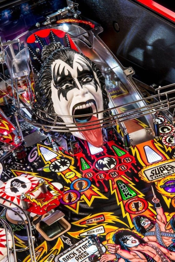 Flippers Stern Pinball Kiss Limited Edition 5