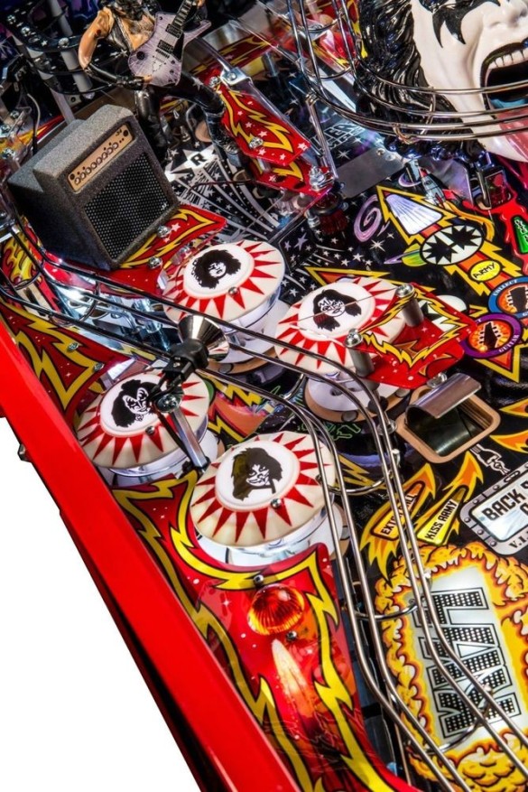 Flippers Stern Pinball Kiss Limited Edition 7