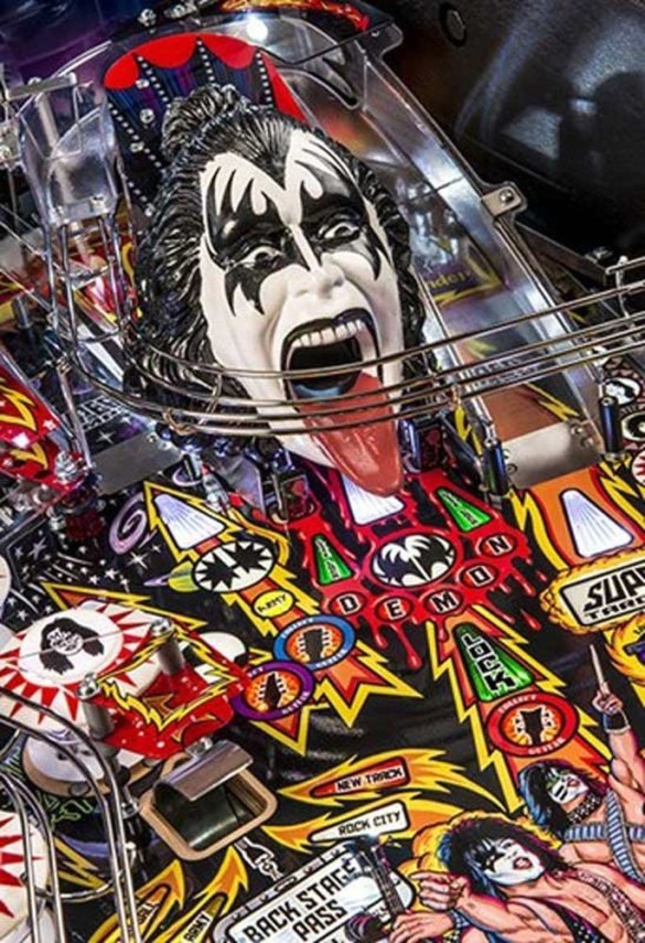 Flippers Stern Pinball Kiss Premium 4