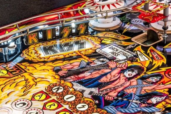 Flippers Stern Pinball Kiss Premium 6