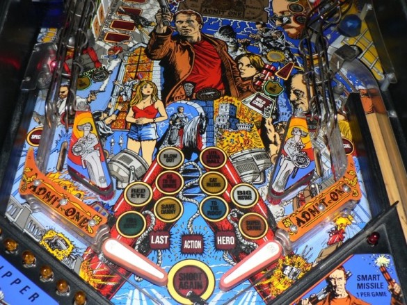 Flippers Data East Pinball Last Action Hero 4