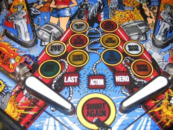Flippers Data East Pinball Last Action Hero 5