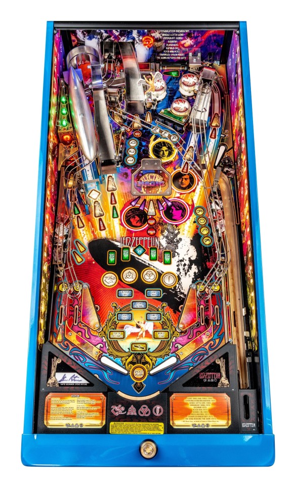 Flippers Stern Pinball Led Zeppelin Limited Edition 14