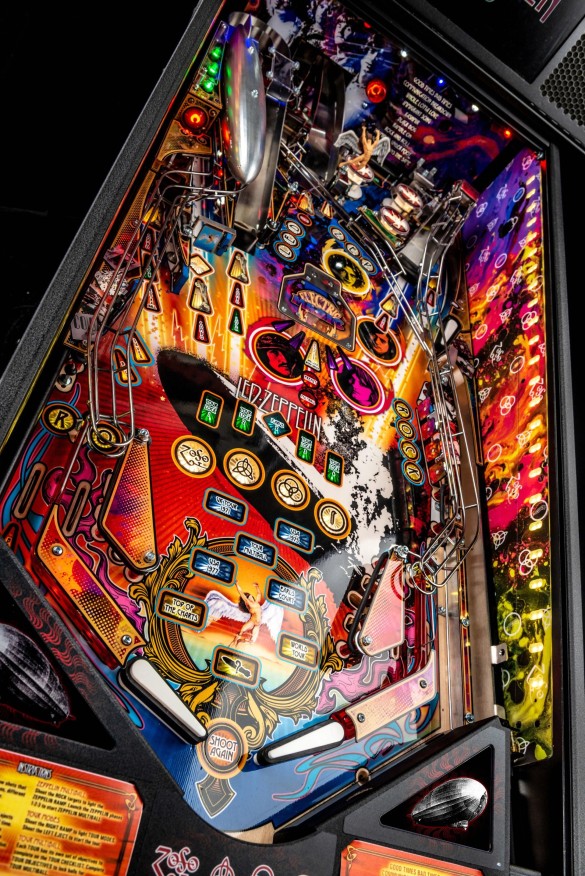 Flippers Stern Pinball Led Zeppelin Premium 12
