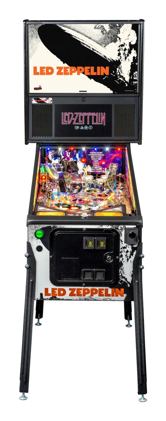 Flippers Stern Pinball Led Zeppelin Limited Edition 7