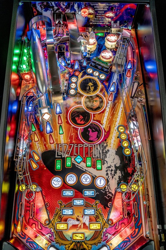 Flippers Stern Pinball Led Zeppelin Limited Edition 3