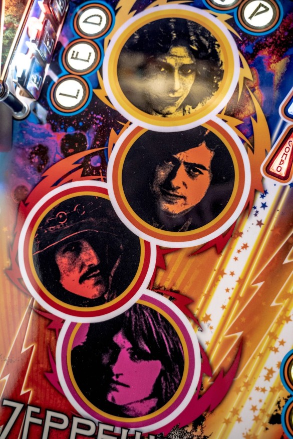 Flippers Stern Pinball Led Zeppelin Pro 14