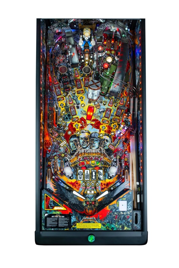 Flippers Stern Pinball Metallica Remastered Limited Edition 4