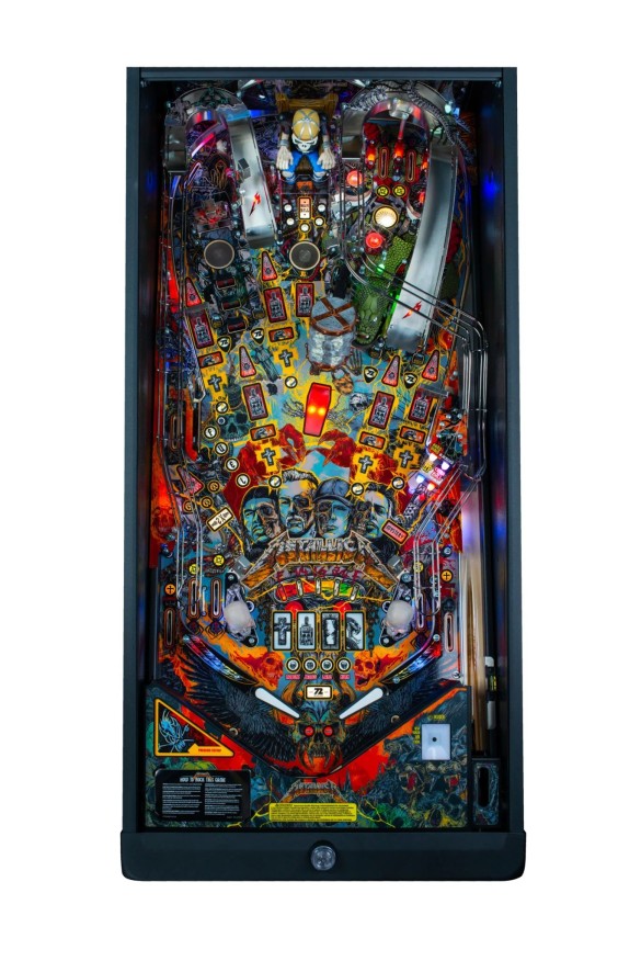 Flippers Stern Pinball Metallica Remastered Premium 4