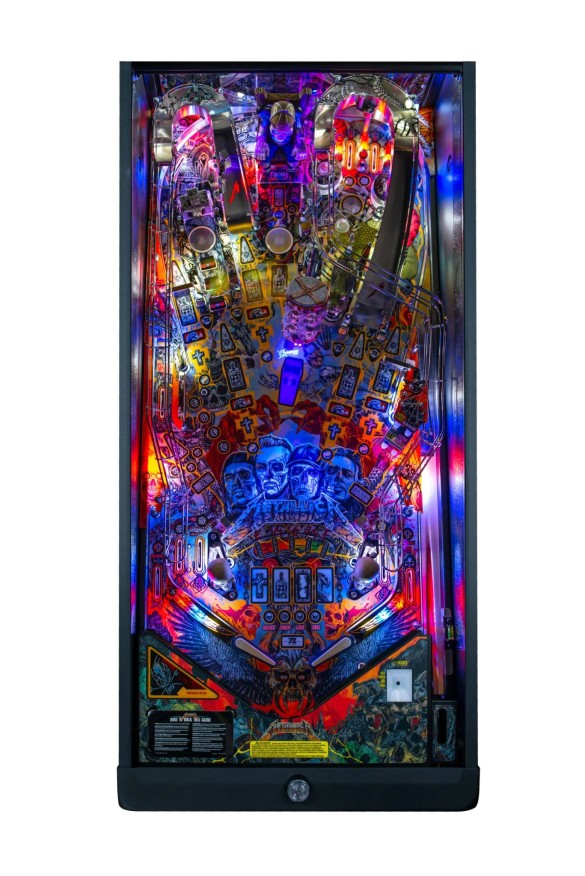 Flippers Stern Pinball Metallica Remastered Premium 5