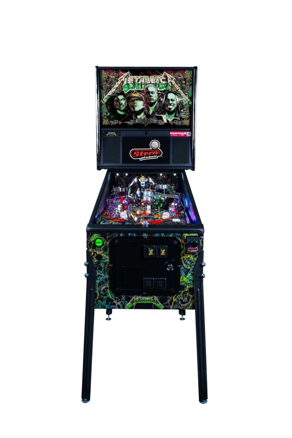 Flippers Stern Pinball Metallica Remastered Premium 3
