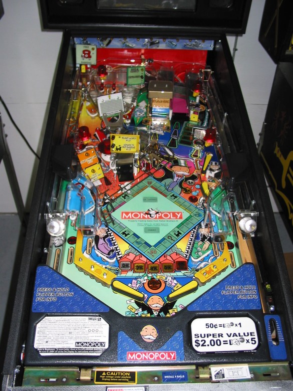 Flippers Stern Pinball Monopoly 5
