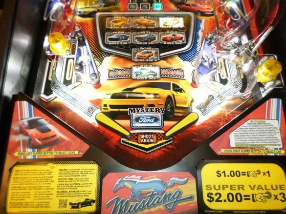 Flippers Stern Pinball Mustang Premium "Boss" 4