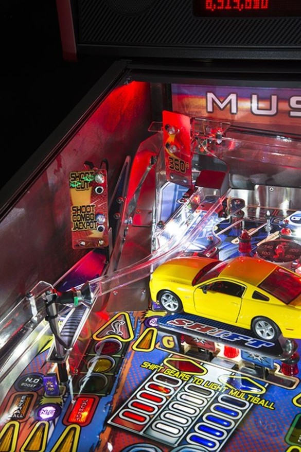 Flippers Stern Pinball Mustang Pro 9