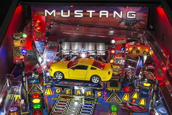 Flippers Stern Pinball Mustang Pro 6