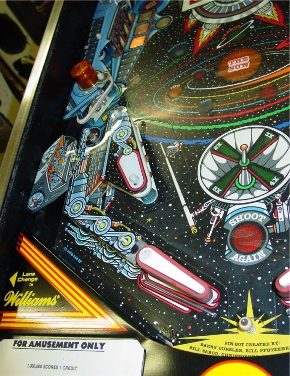 Flippers Williams Pin.Bot 6