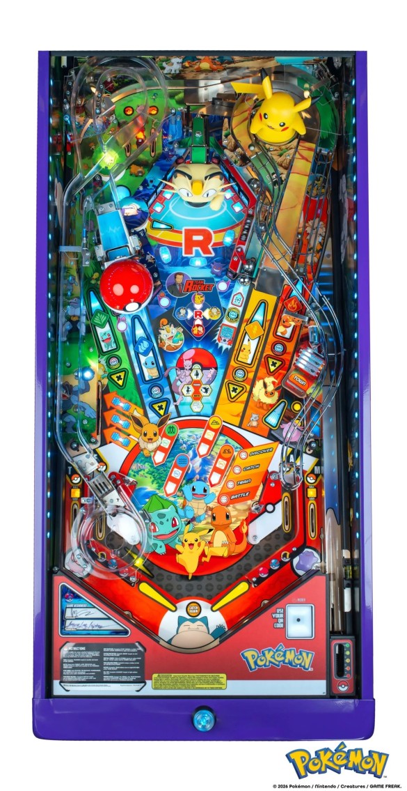 Flippers Stern Pinball Pokémon Limited Edition 4