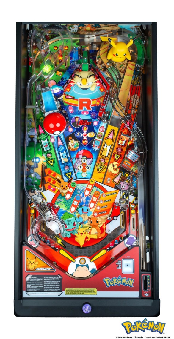 Flippers Stern Pinball Pokémon Premium 4