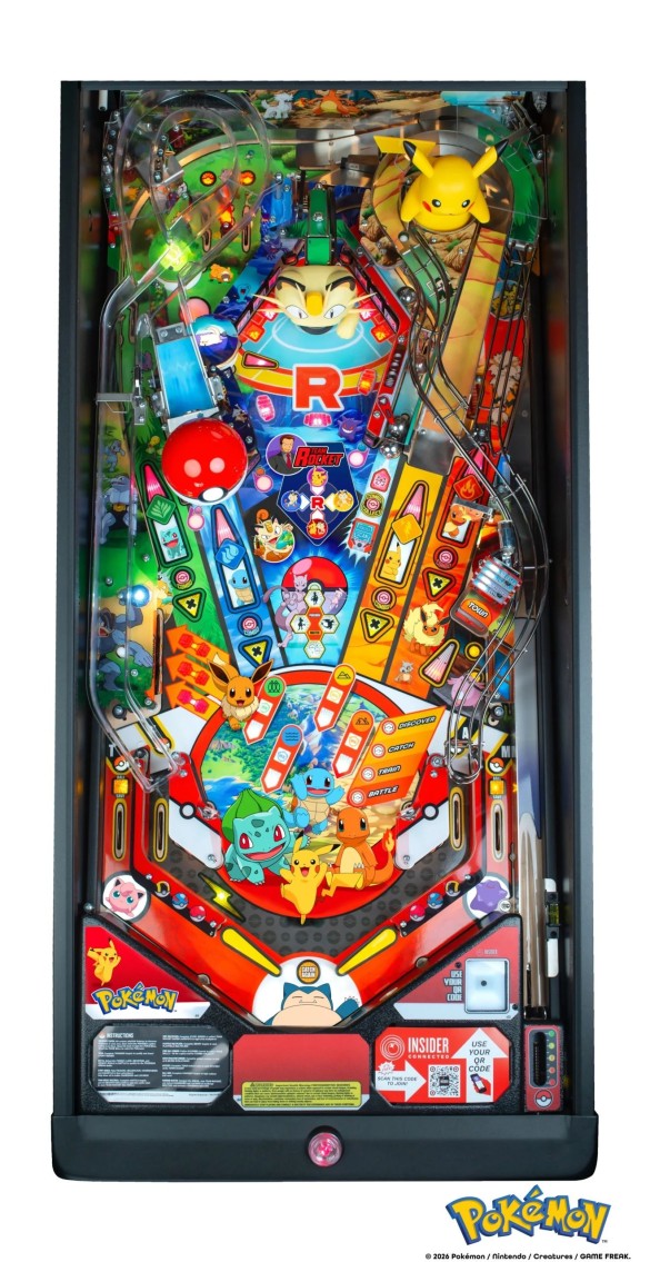 Flippers Stern Pinball Pokémon Pro 4