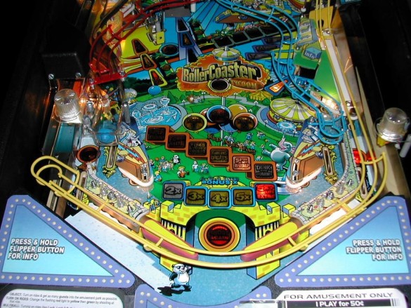 Flippers Stern Pinball RollerCoaster Tycoon 6