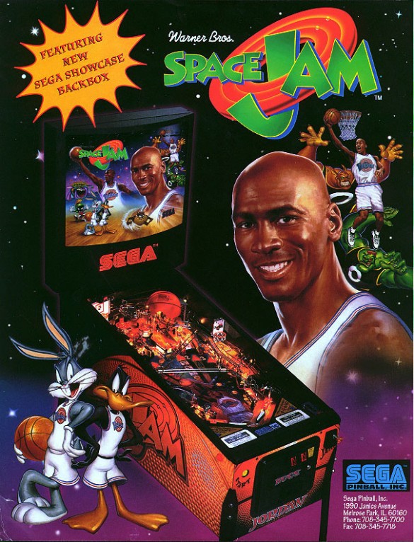 Flippers SEGA Space Jam 2