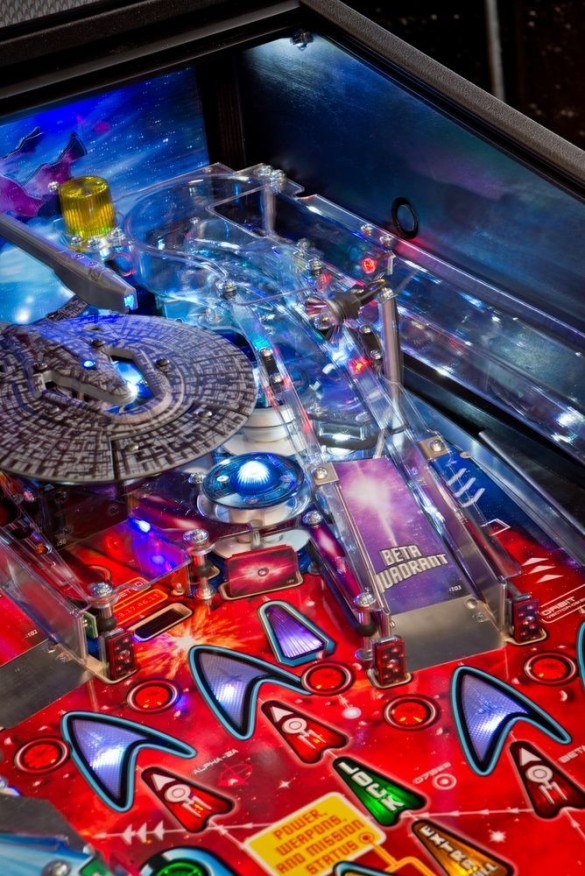 Flippers Stern Pinball Star Trek Vault Pro 3