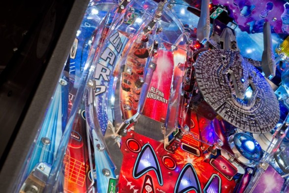 Flippers Stern Pinball Star Trek Vault Pro 6