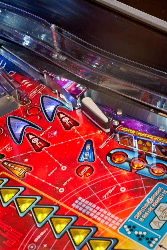Flippers Stern Pinball Star Trek Vault Pro 5
