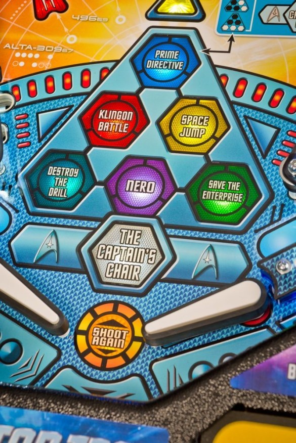 Flippers Stern Pinball Star Trek Vault Pro 9