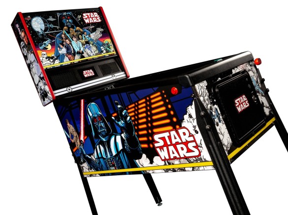 Flippers Stern Pinball Star Wars Comic Art Pin - Home Edition 5