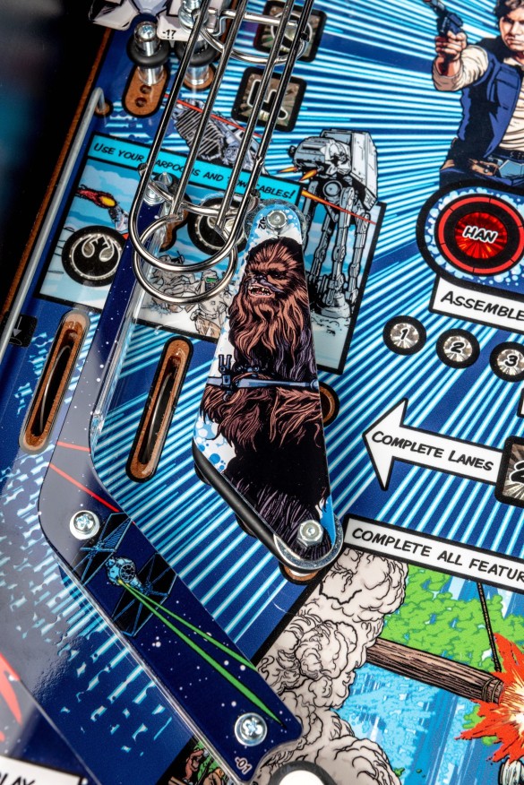 Flippers Stern Pinball Star Wars Comic Art Pin - Home Edition 15