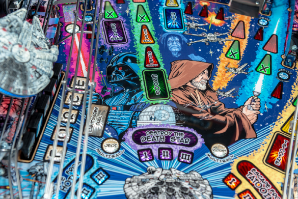 Flippers Stern Pinball Star Wars Comic Art Premium 9