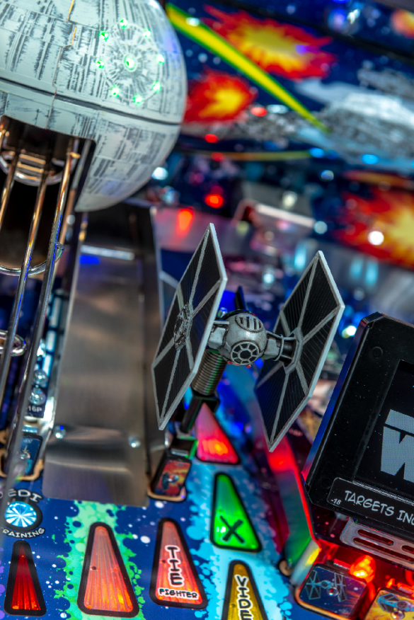 Flippers Stern Pinball Star Wars Comic Art Premium 14