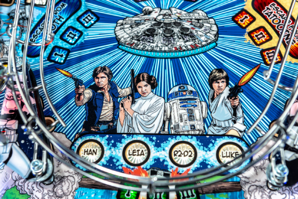 Flippers Stern Pinball Star Wars Comic Art Premium 12