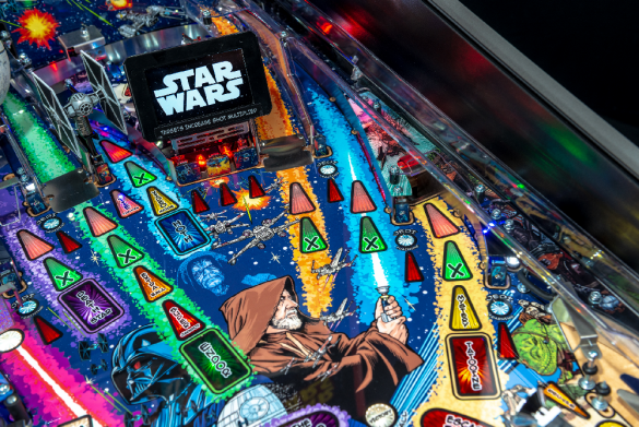 Flippers Stern Pinball Star Wars Comic Art Pro 2